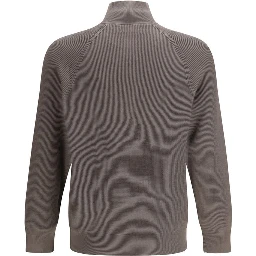 Brown Cotton Sweatshirt