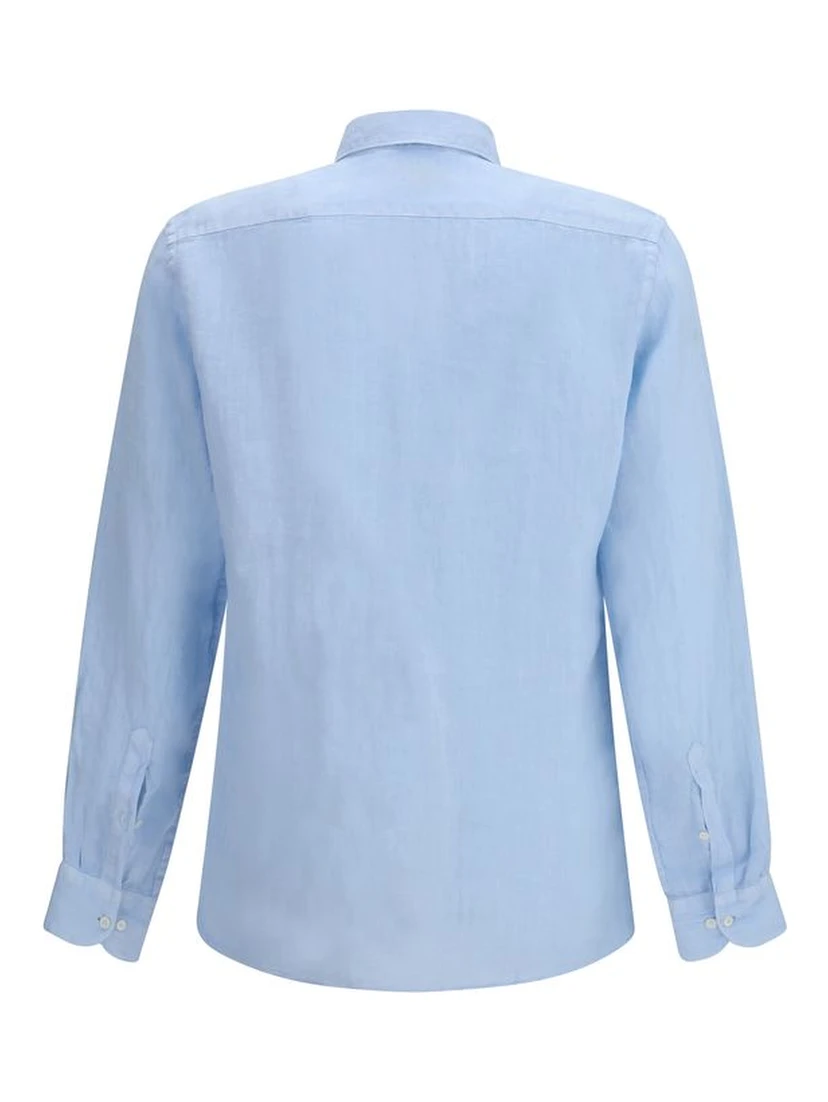 Blue Linen Shirt