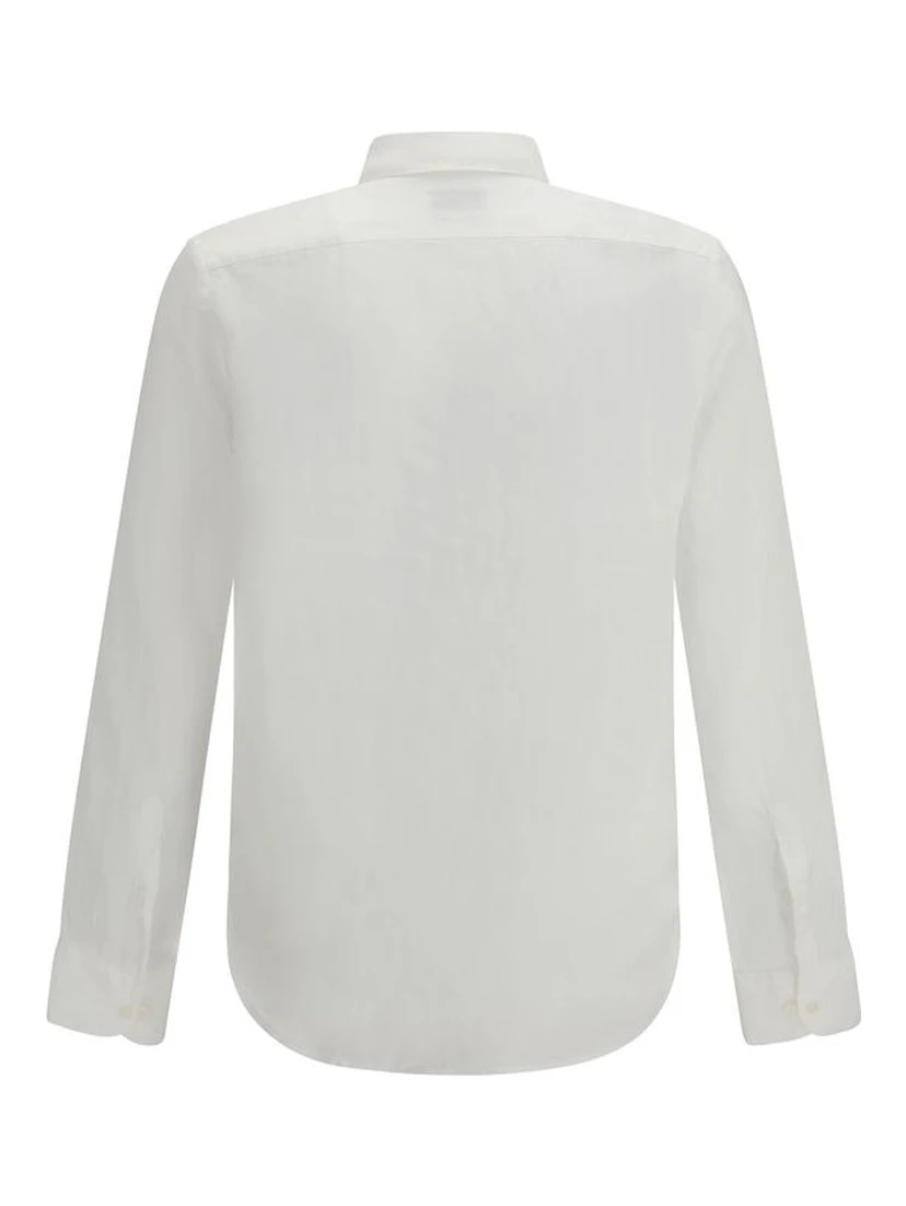 White Linen Dress Shirt