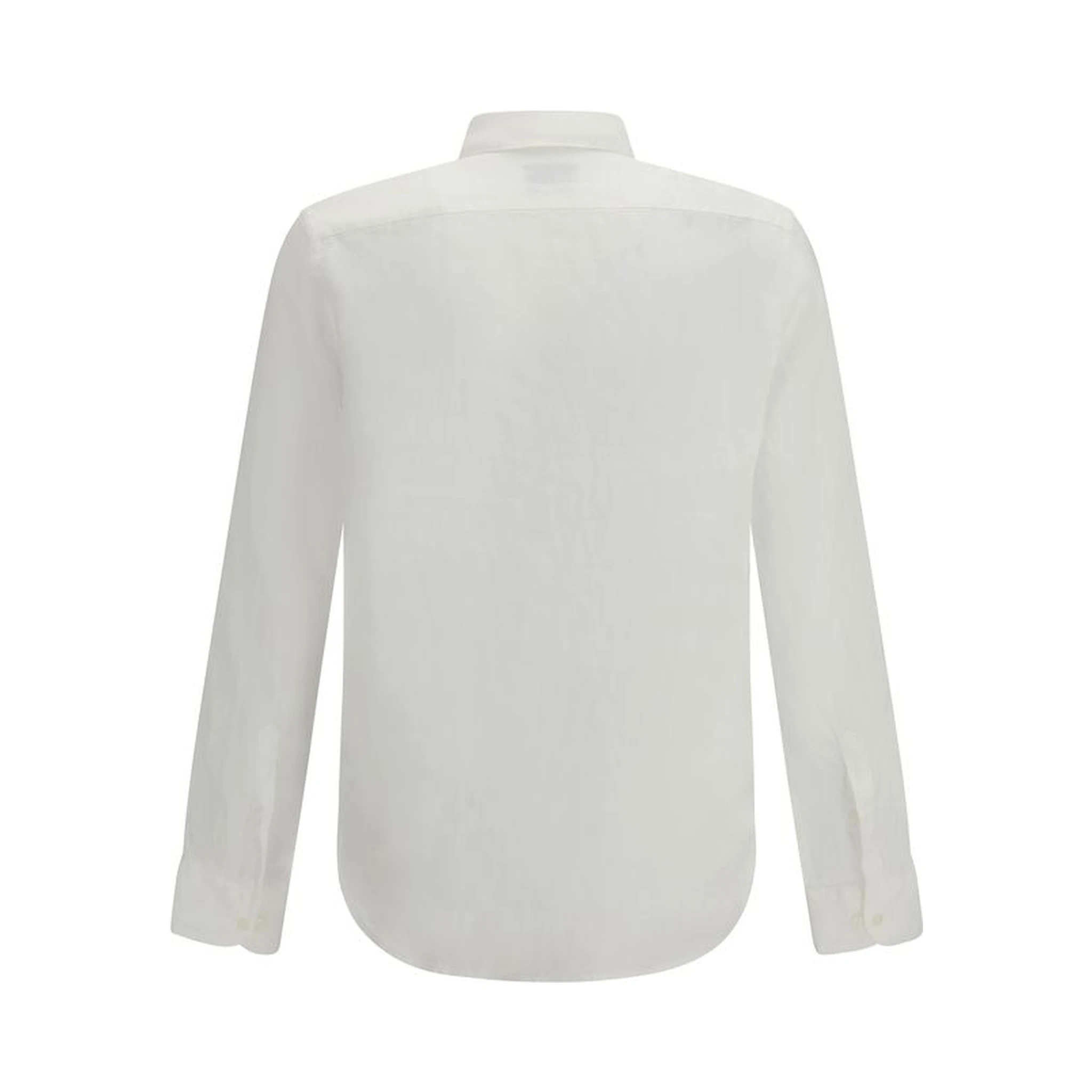 White Linen Dress Shirt
