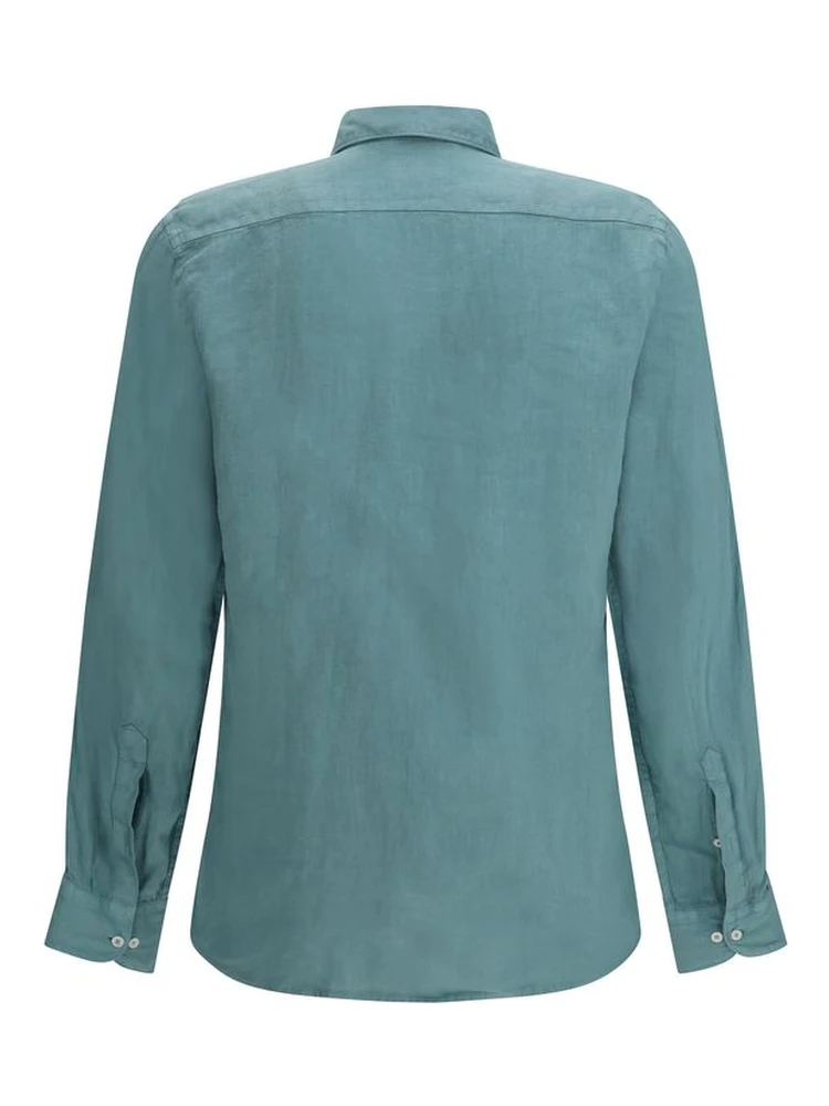 Bicolor Linen Shirt alternative