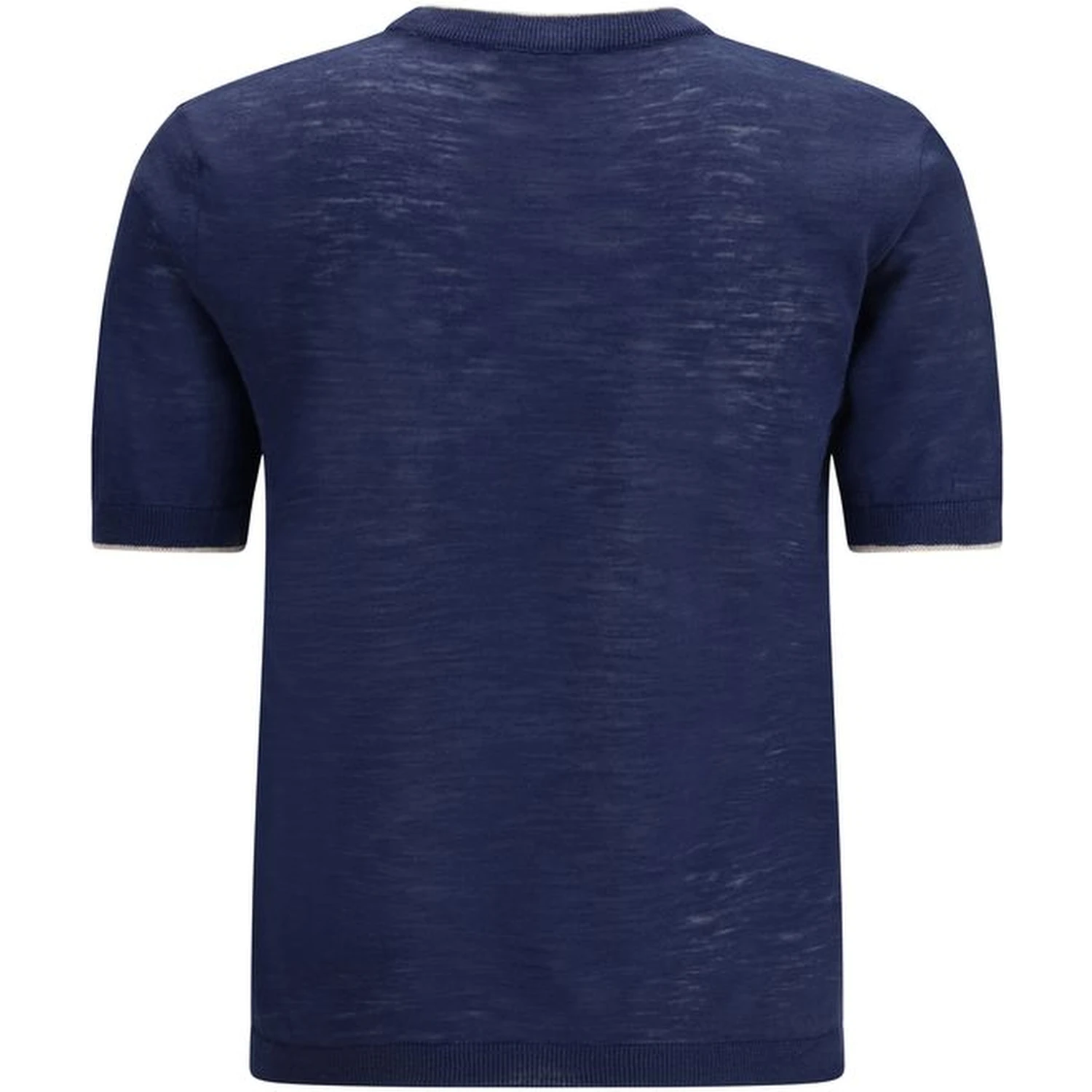 Blue Linen Shortsleeve Shirt