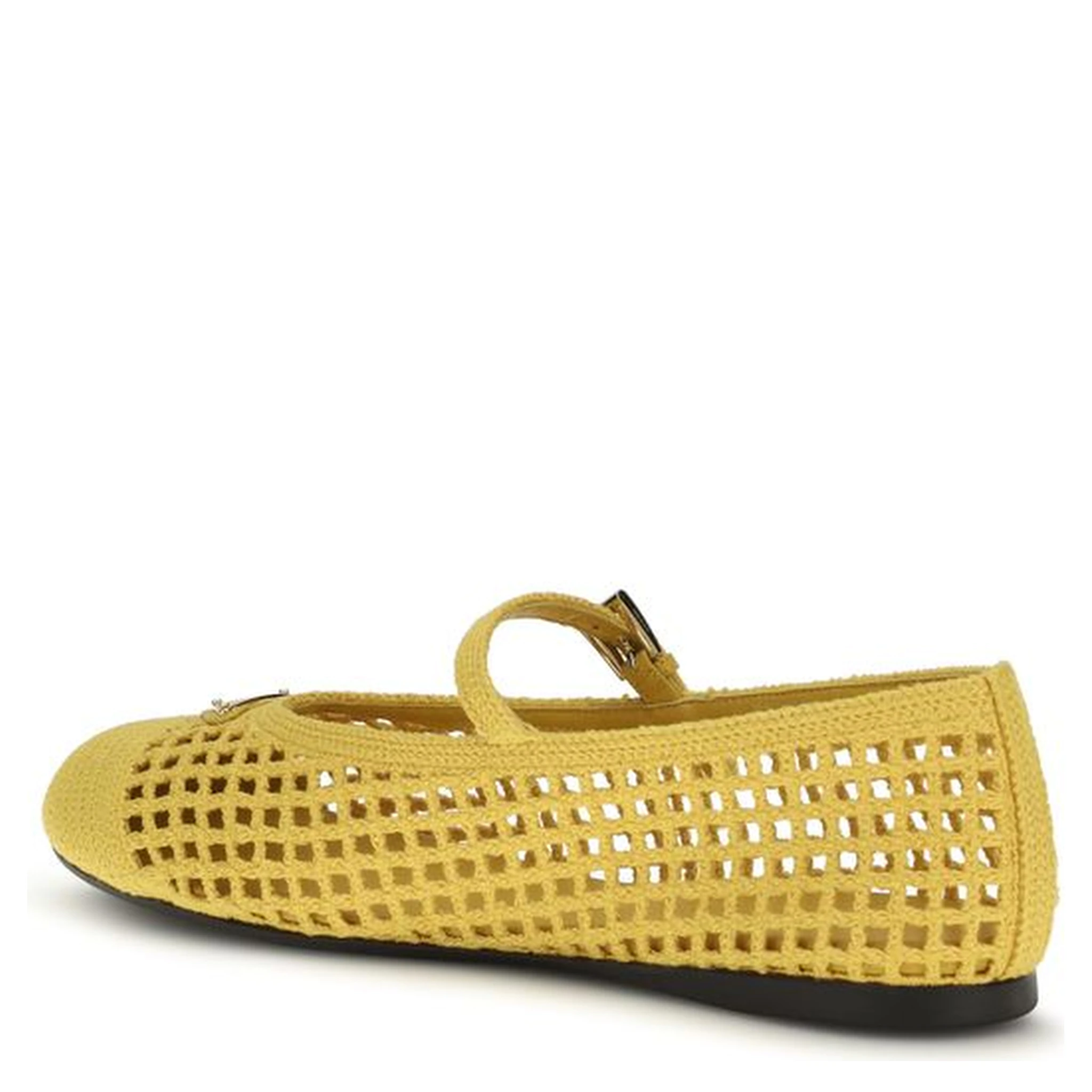 Bicolor Cotton Ballet Flats