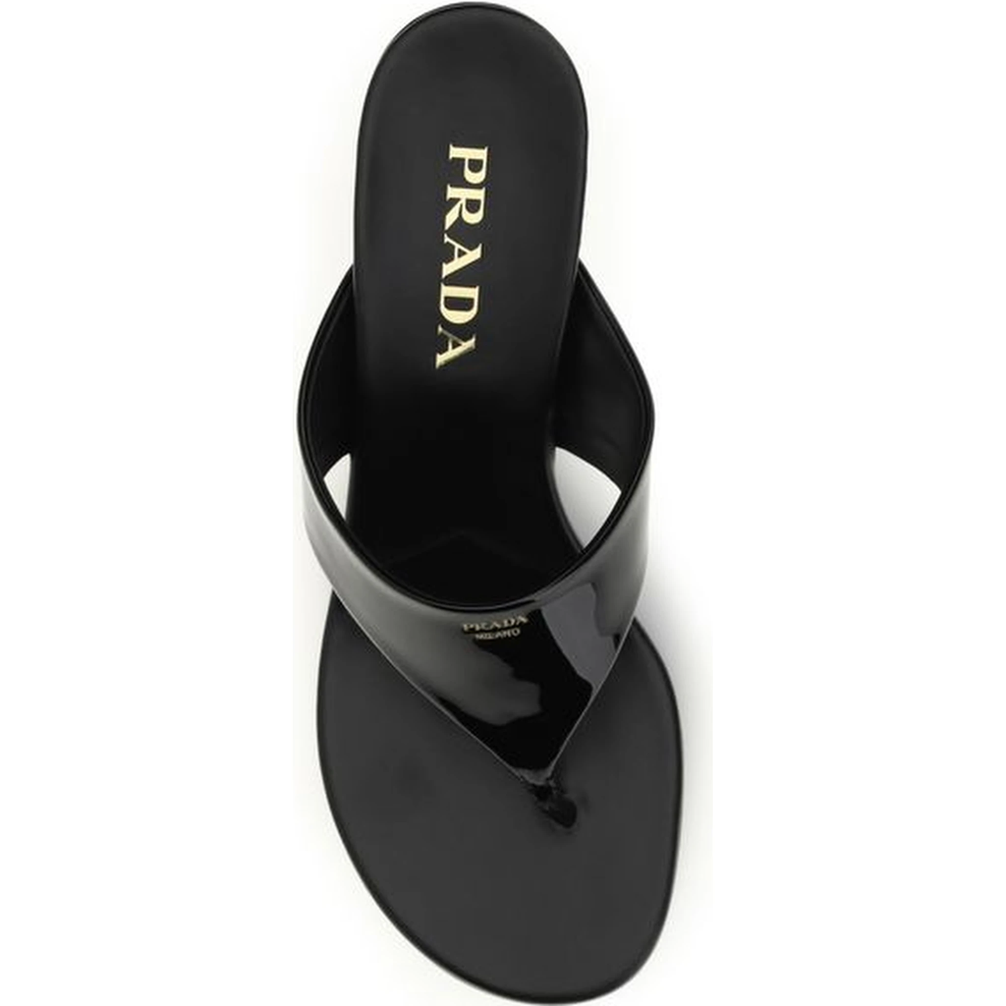 Black Calf Leather Bos Taurus Wedge Sandals