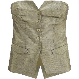 Gold Cotton Top