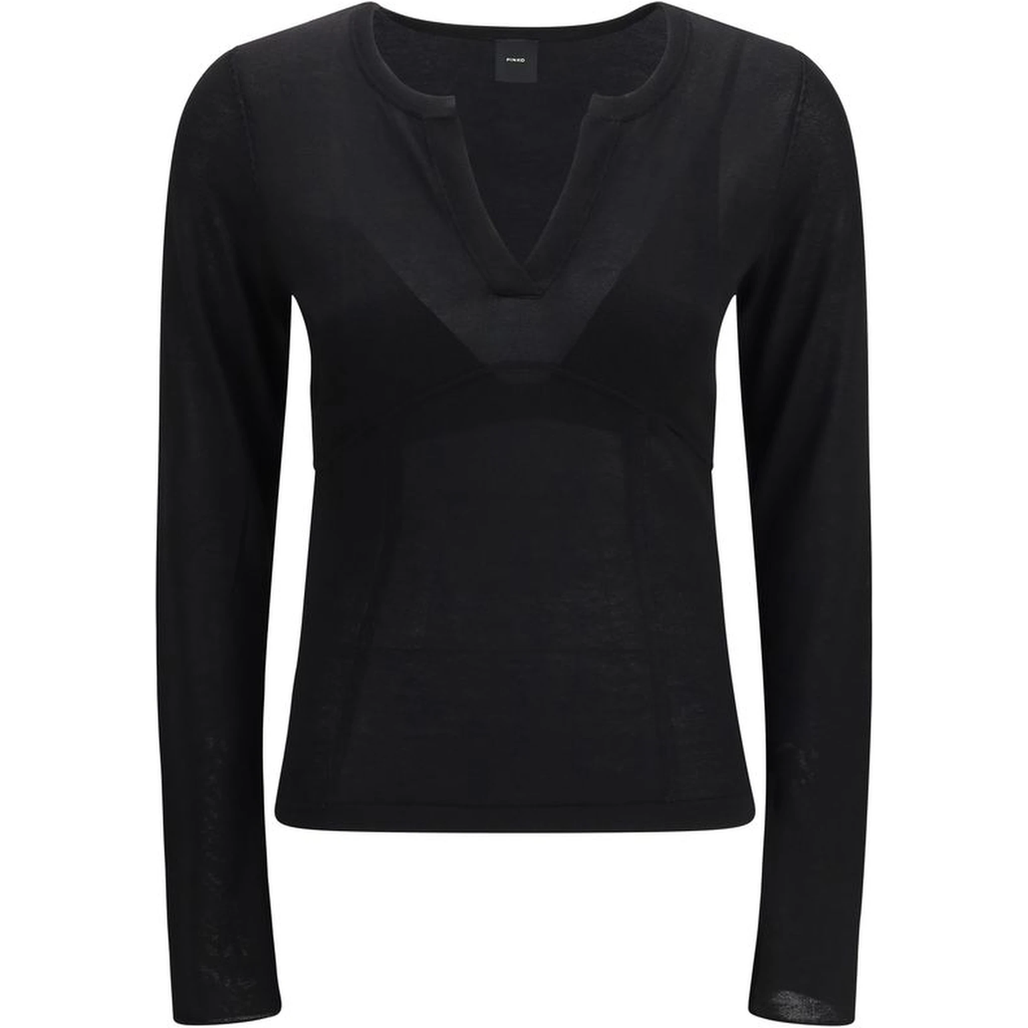 Black Viscose Sweatshirt