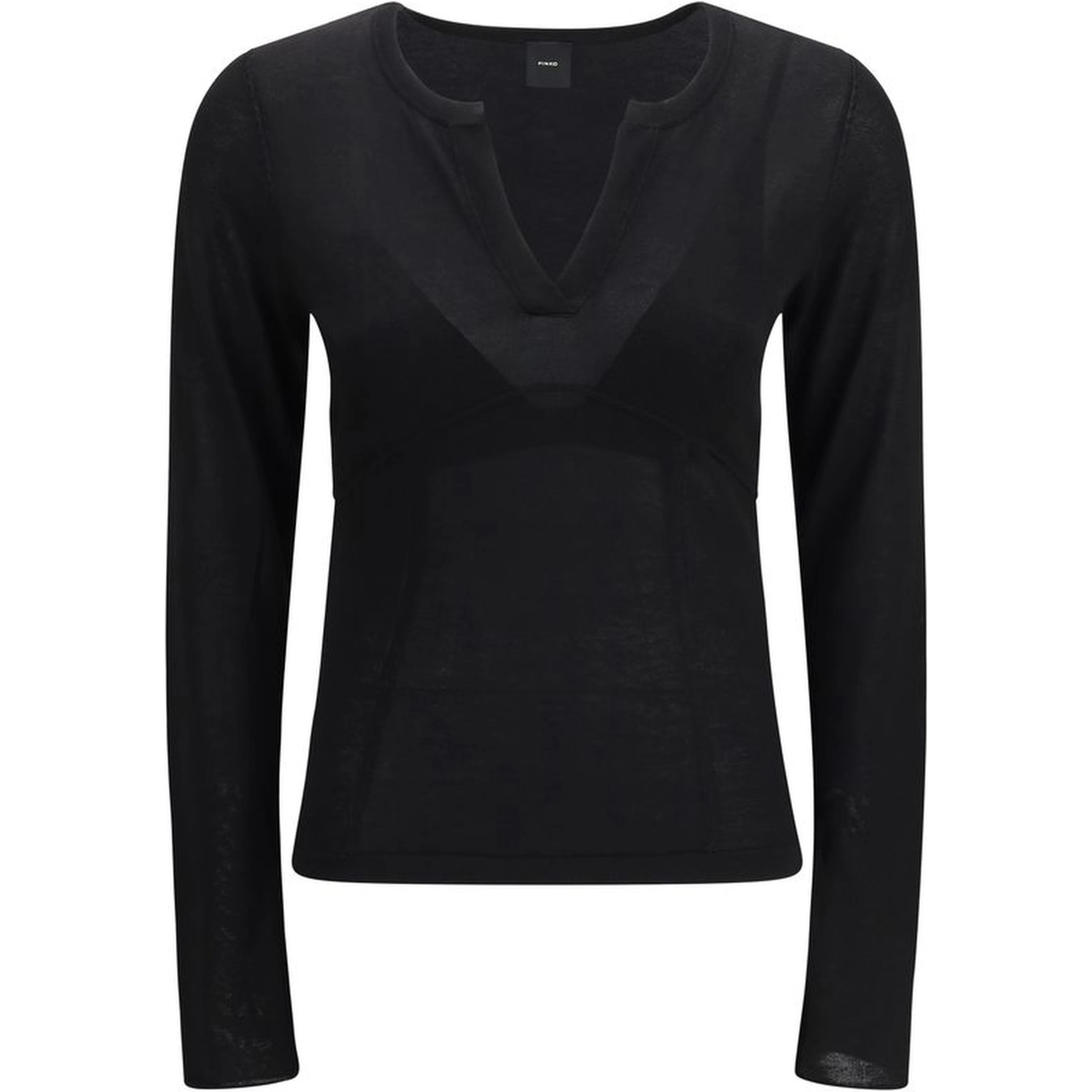 Black Viscose Sweatshirt