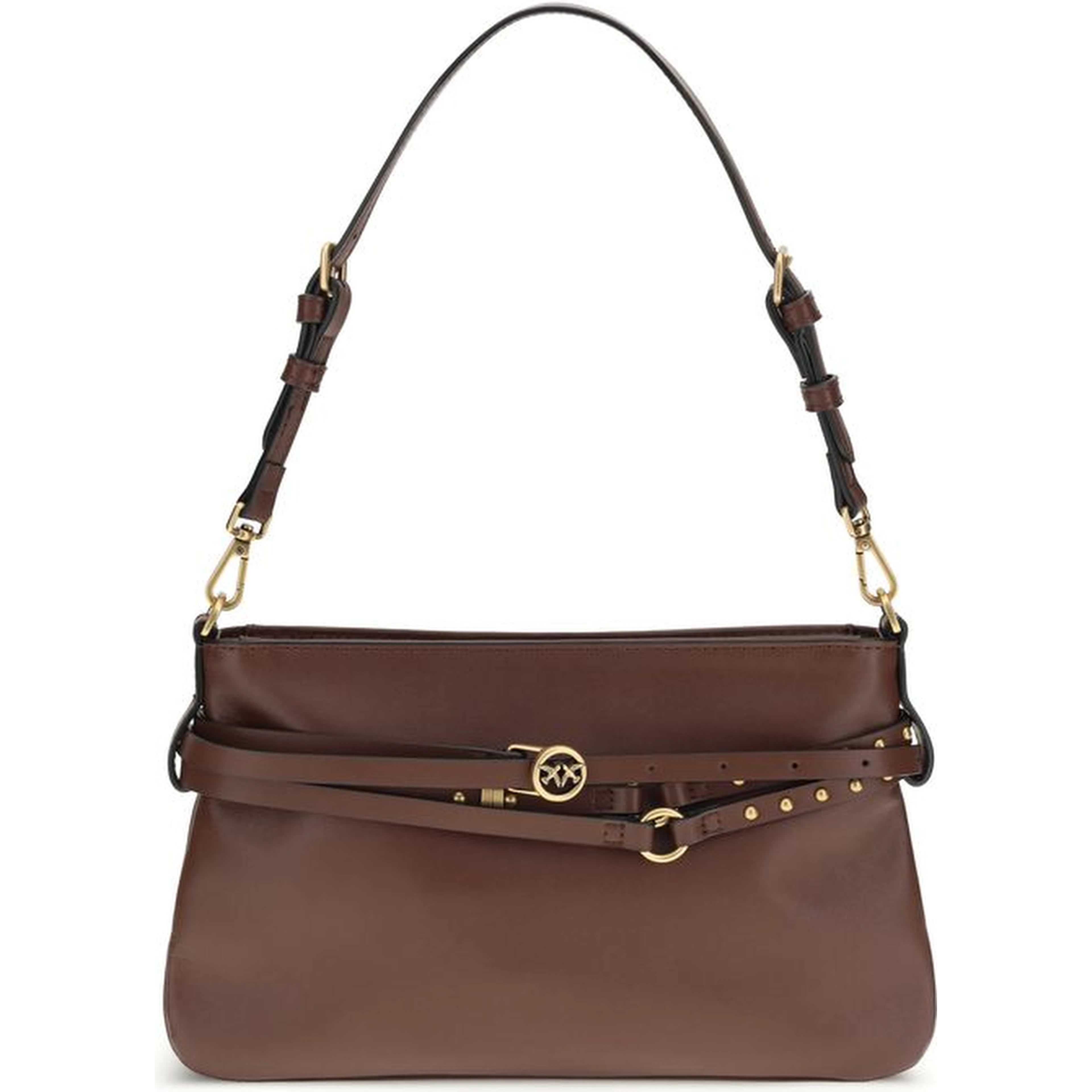 Brown Calf Leather Bos Taurus Shoulder Bag