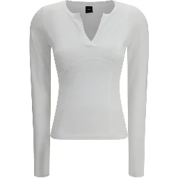 White Viscose Sweatshirt