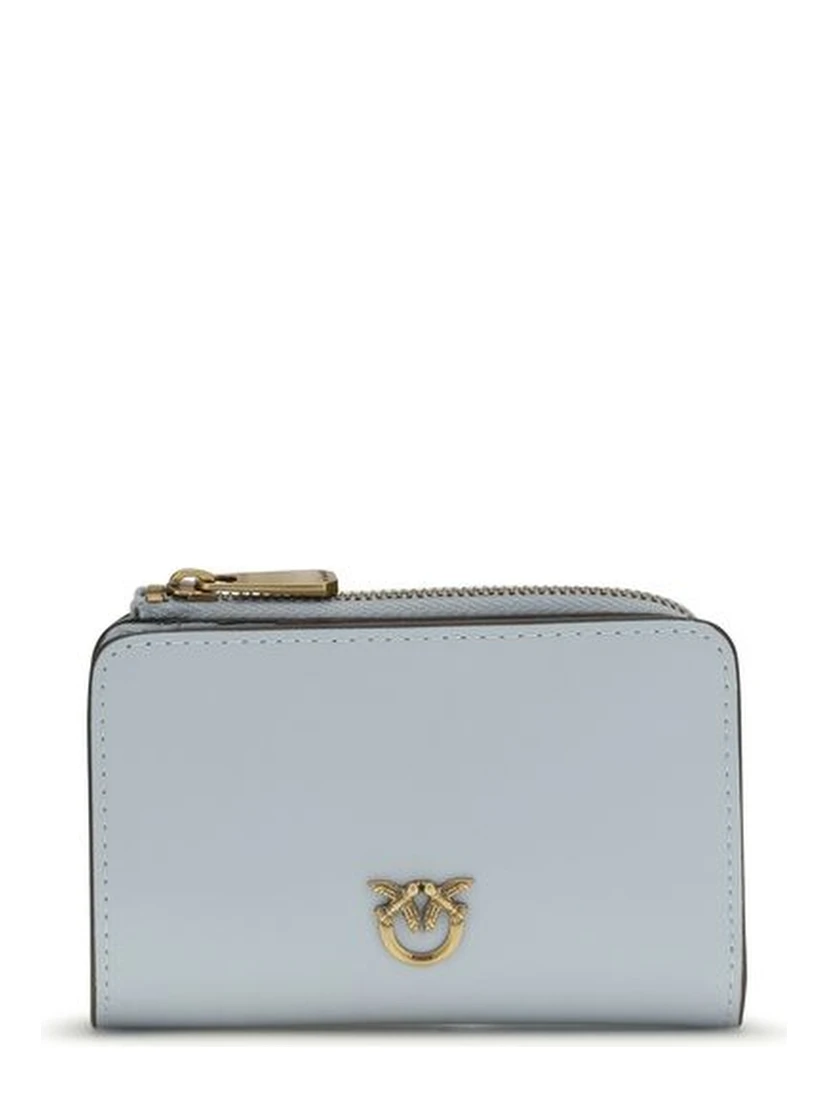 Blue Calf Leather Bos Taurus Wallet