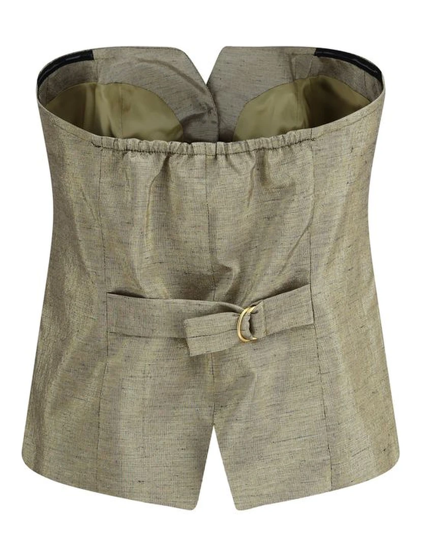 Gold Cotton Top
