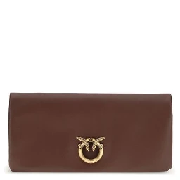 Bordeaux Calf Leather Bos Taurus Clutch Bag