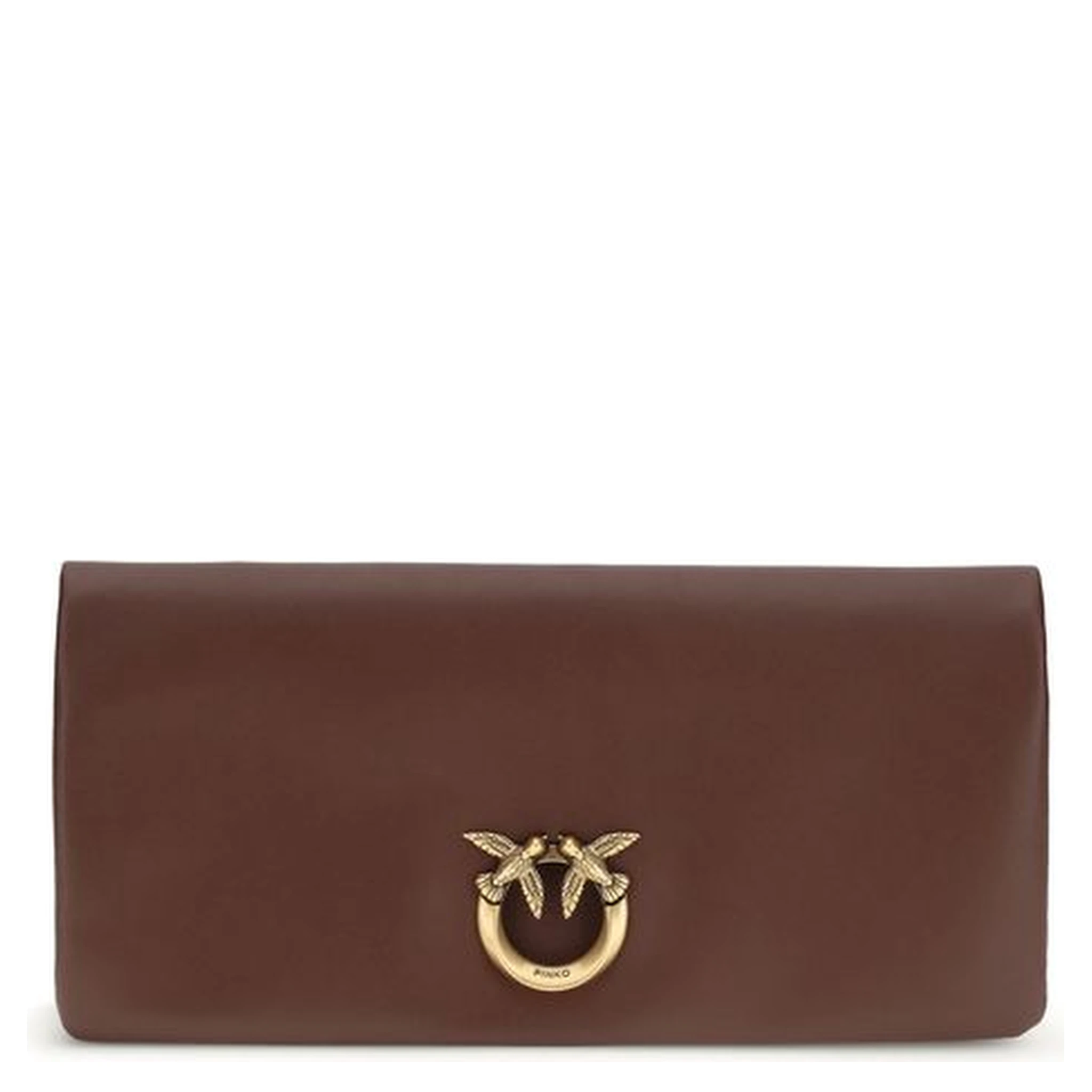 Bordeaux Calf Leather Bos Taurus Clutch Bag