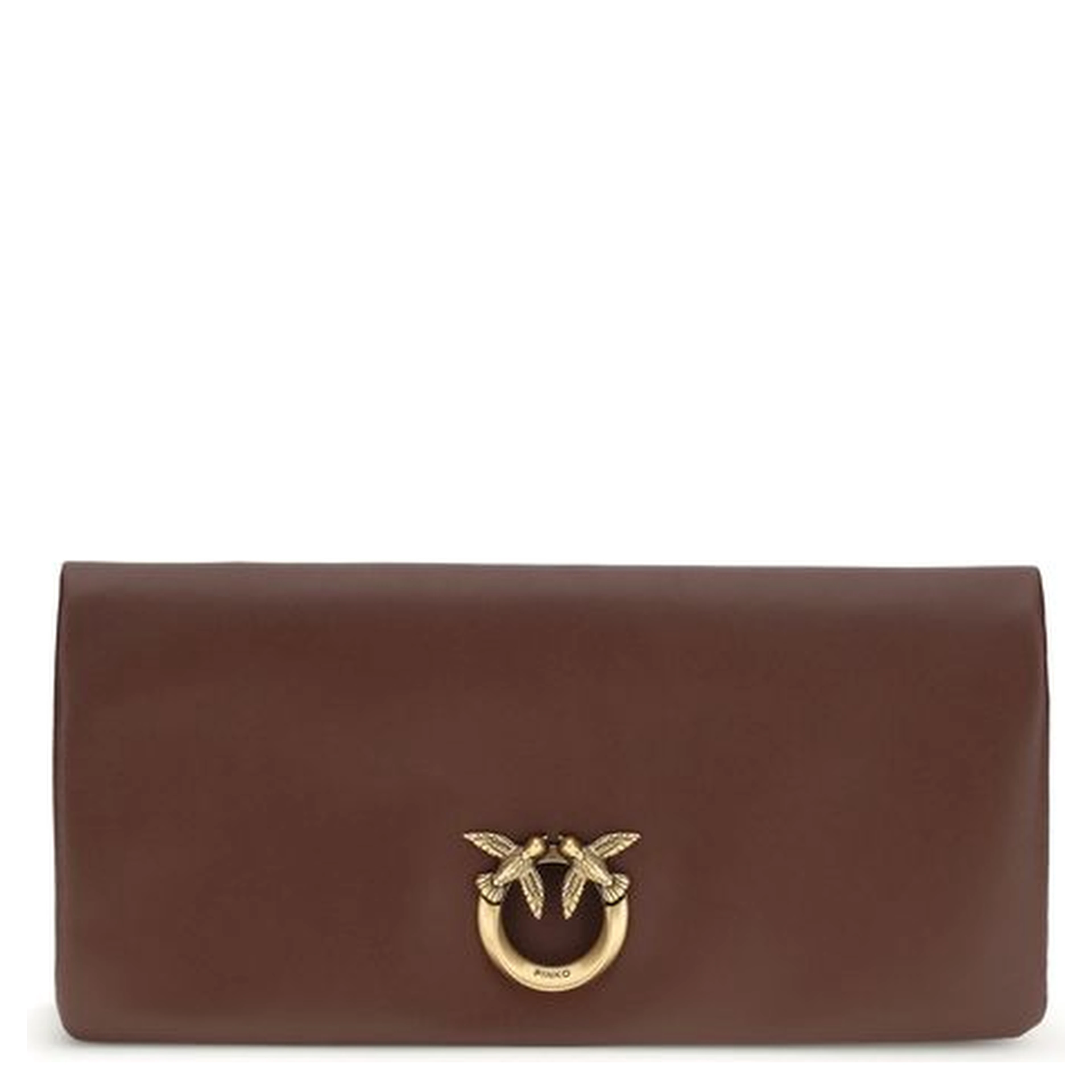 Bordeaux Calf Leather Bos Taurus Clutch Bag