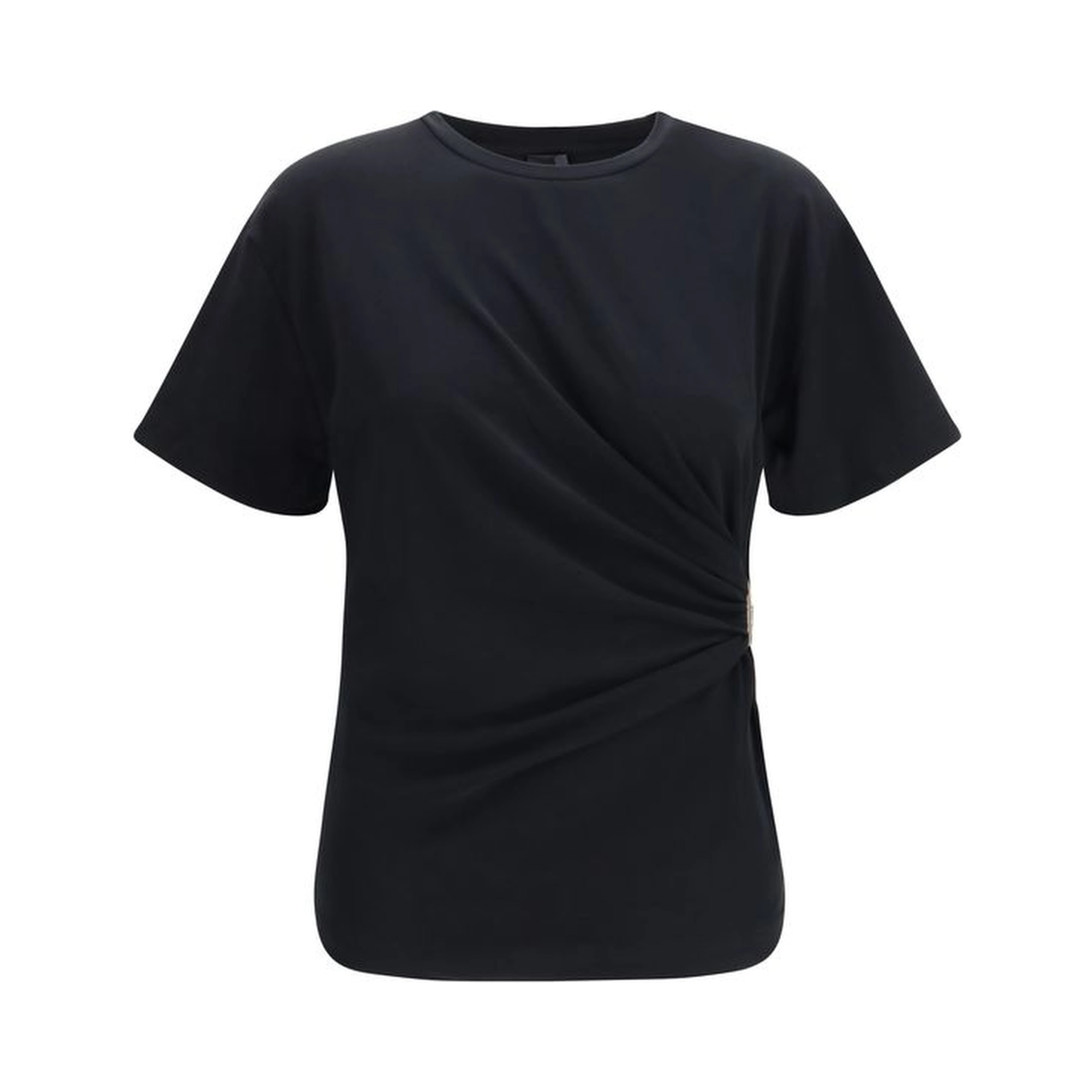 Black Cotton T-Shirt