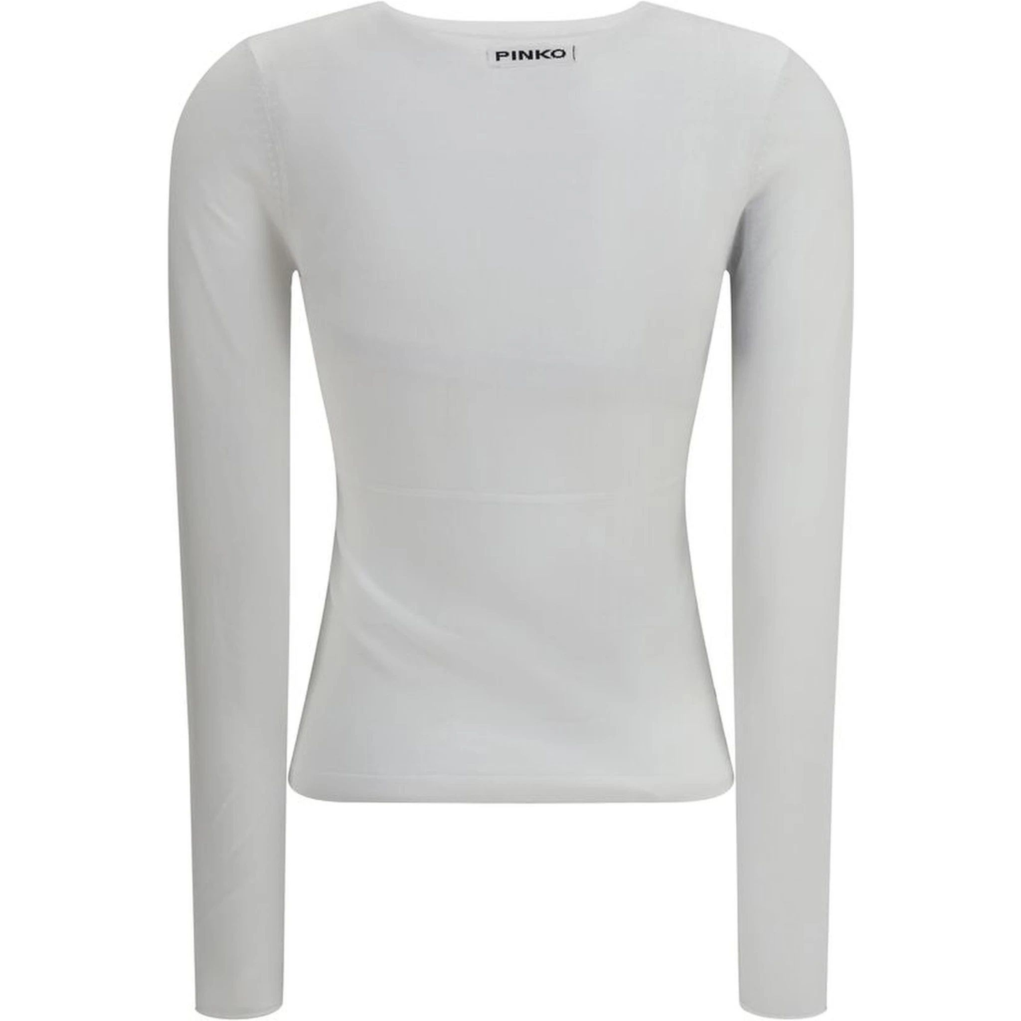 White Viscose Sweatshirt