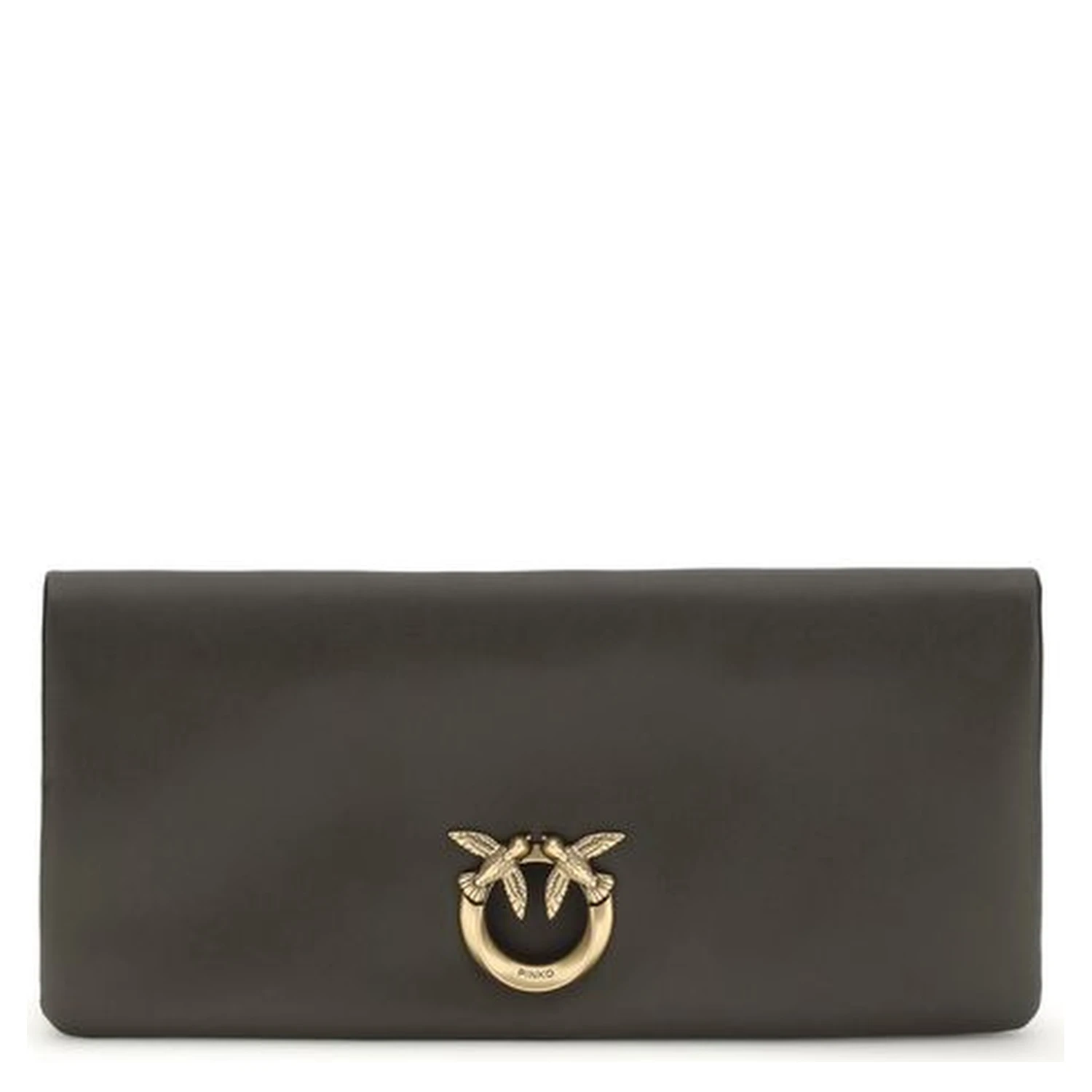 Bicolor Calf Leather Bos Taurus Clutch Bag