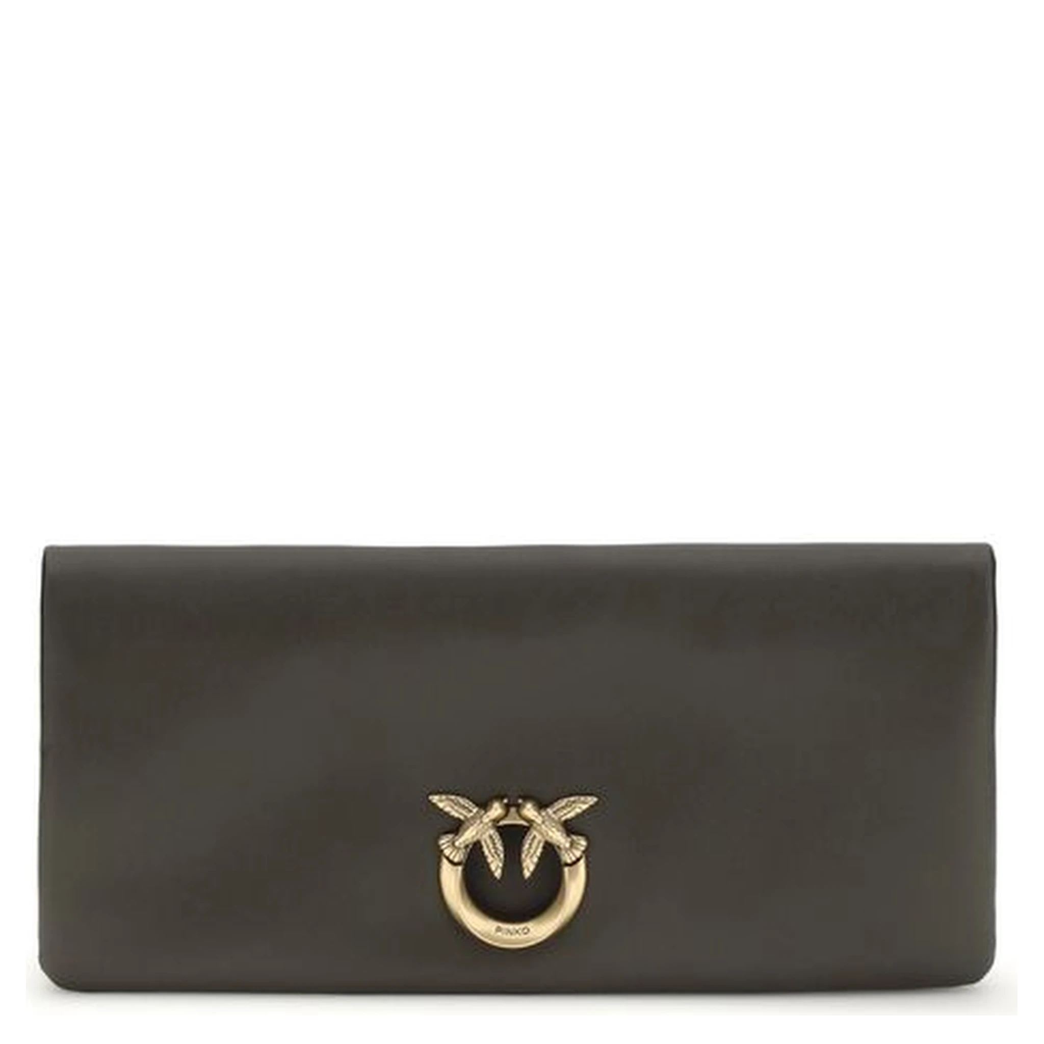Bicolor Calf Leather Bos Taurus Clutch Bag