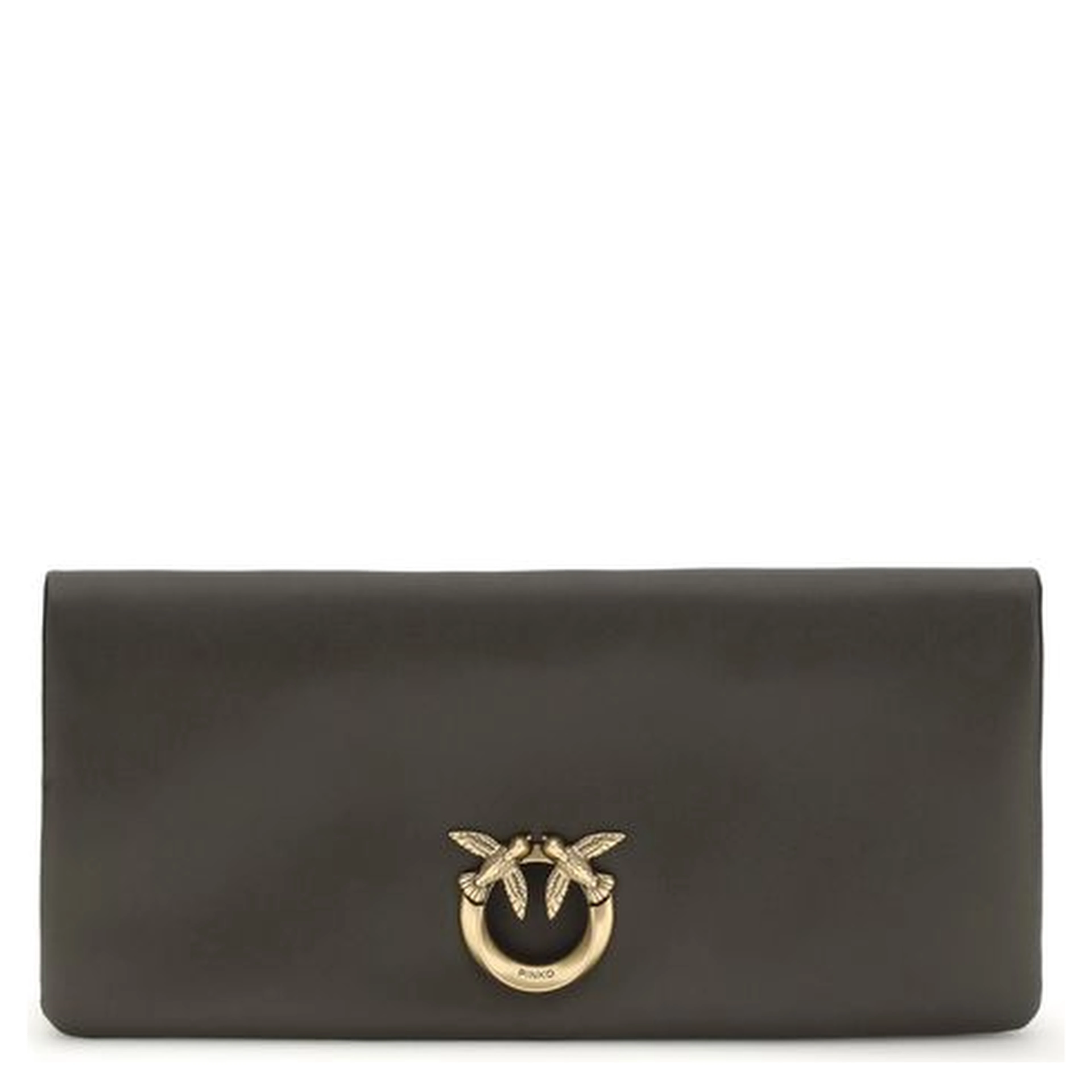 Bicolor Calf Leather Bos Taurus Clutch Bag