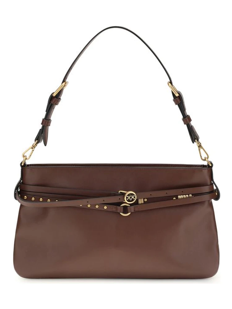 Brown Calf Leather Bos Taurus Shoulder Bag