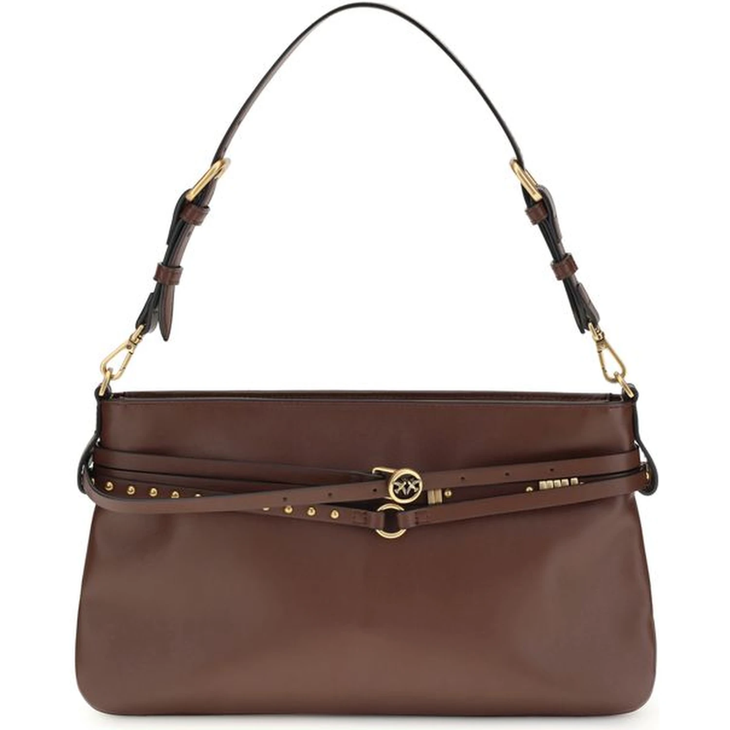 Brown Calf Leather Bos Taurus Shoulder Bag