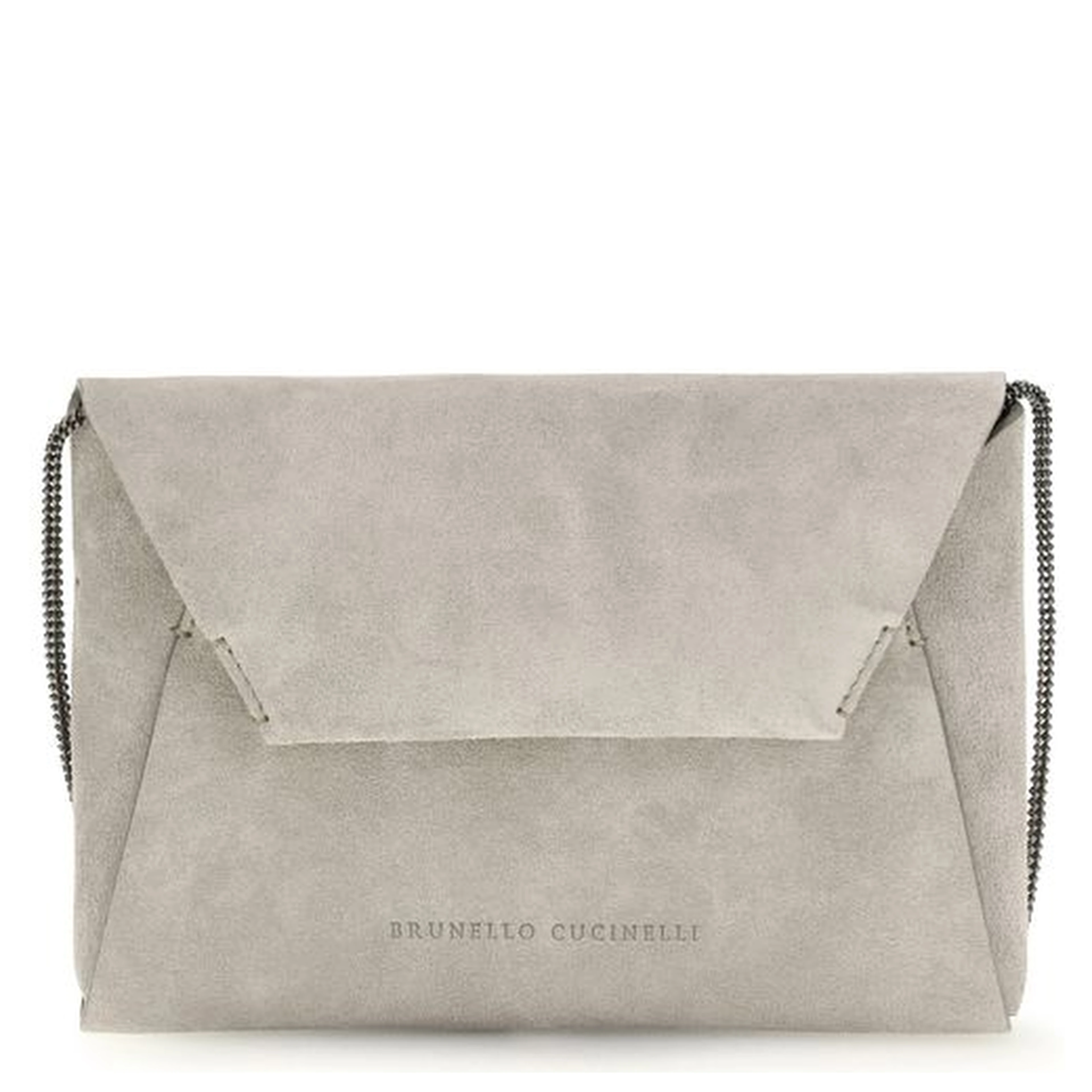 Gray Calf Leather Bos Taurus Shoulder Bag