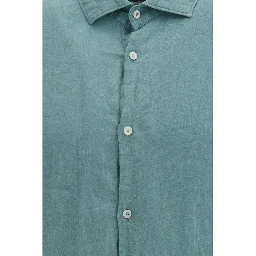 Bicolor Linen Shirt