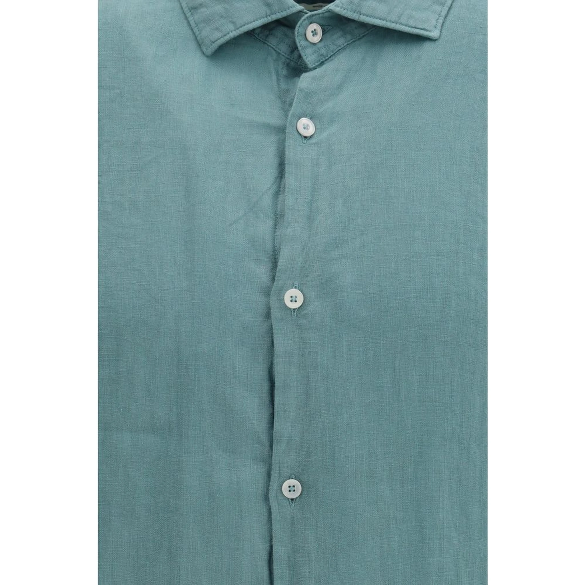 Bicolor Linen Shirt