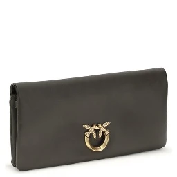 Bicolor Calf Leather Bos Taurus Clutch Bag