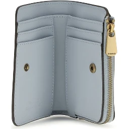 محفظة بوس توروس من جلد العجل الأزرق