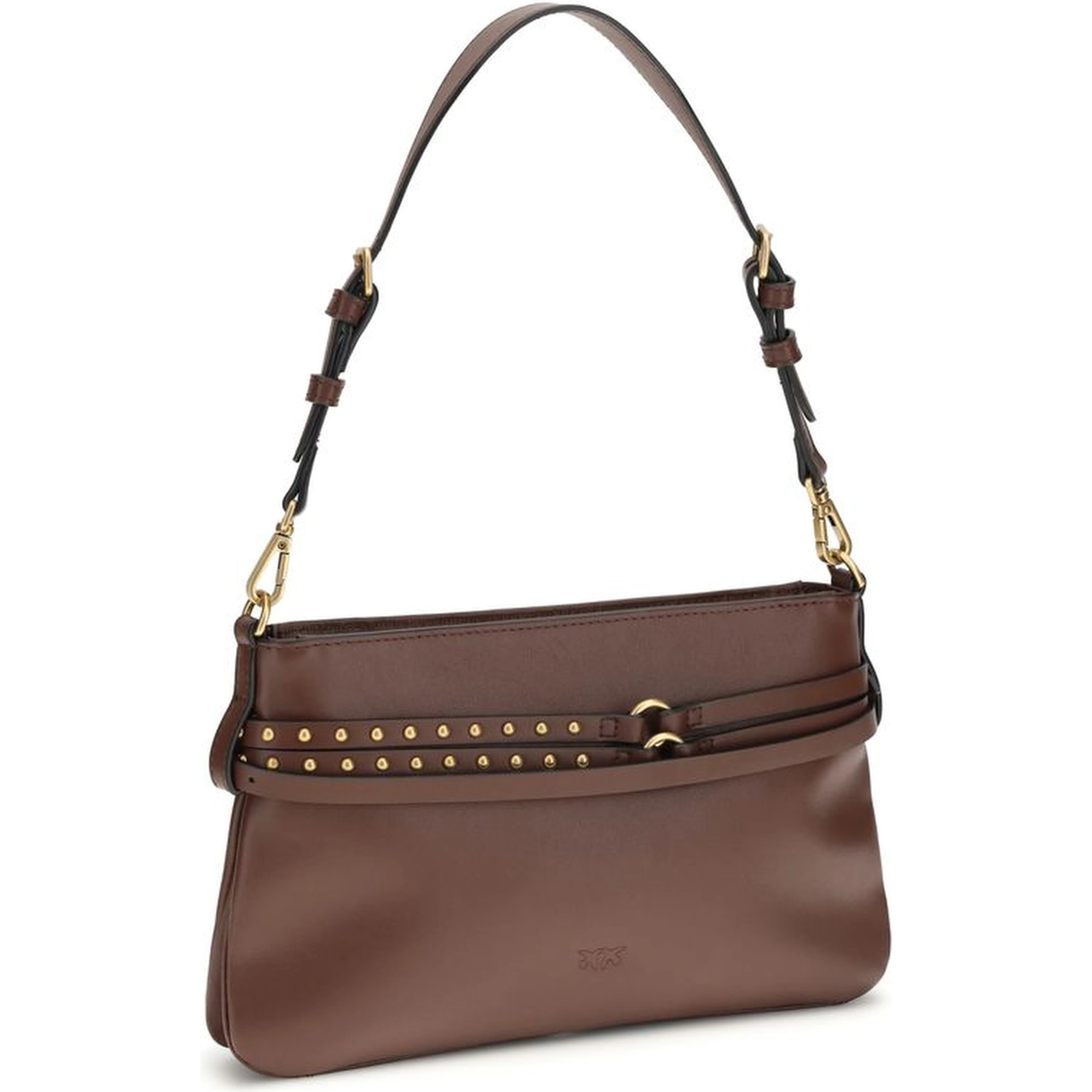 Brown Calf Leather Bos Taurus Shoulder Bag