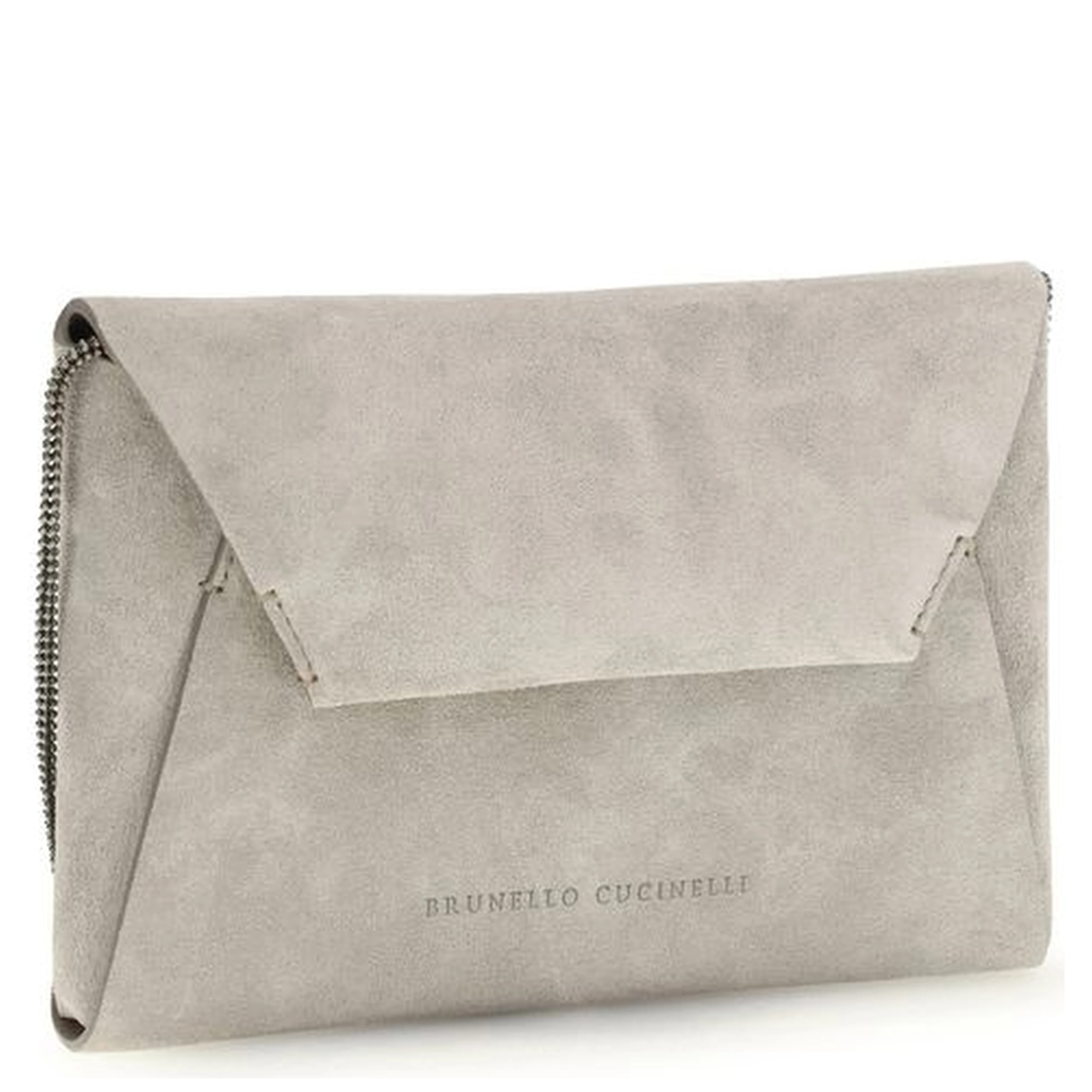 Gray Calf Leather Bos Taurus Shoulder Bag