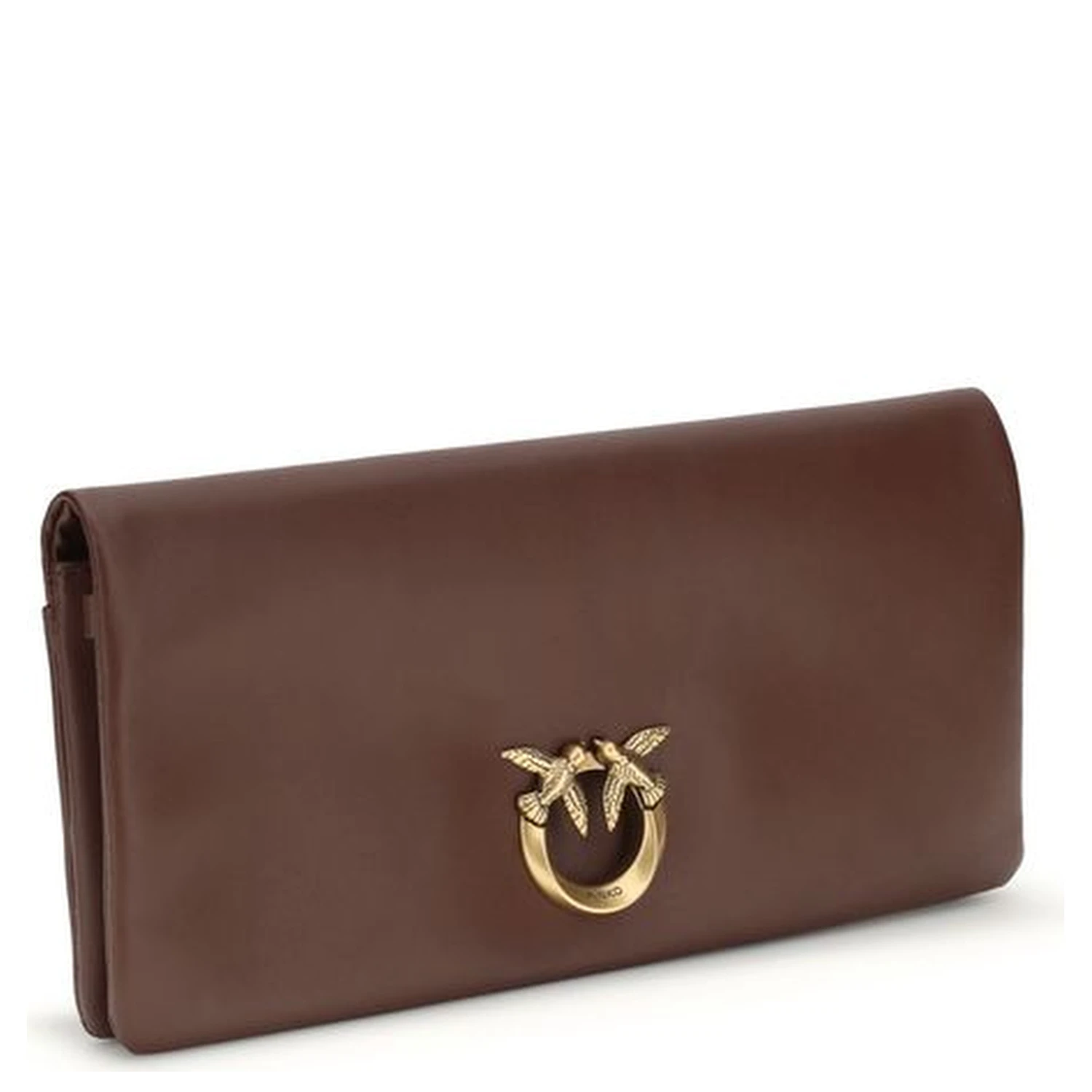 Bordeaux Calf Leather Bos Taurus Clutch Bag