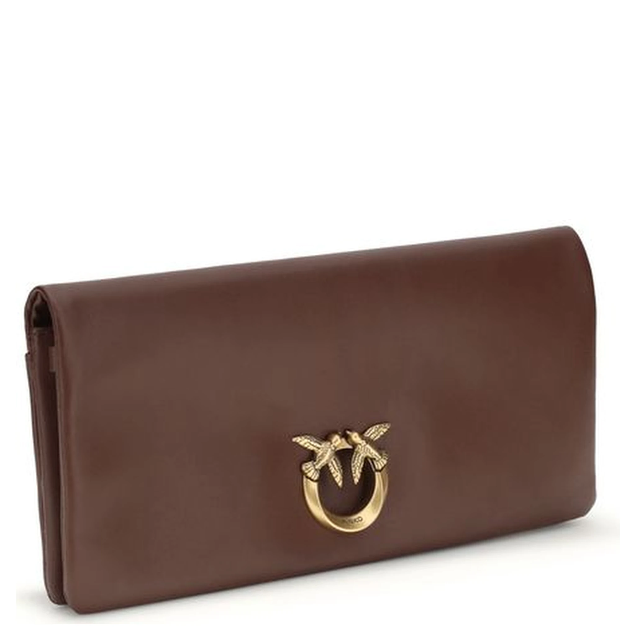 Bordeaux Calf Leather Bos Taurus Clutch Bag