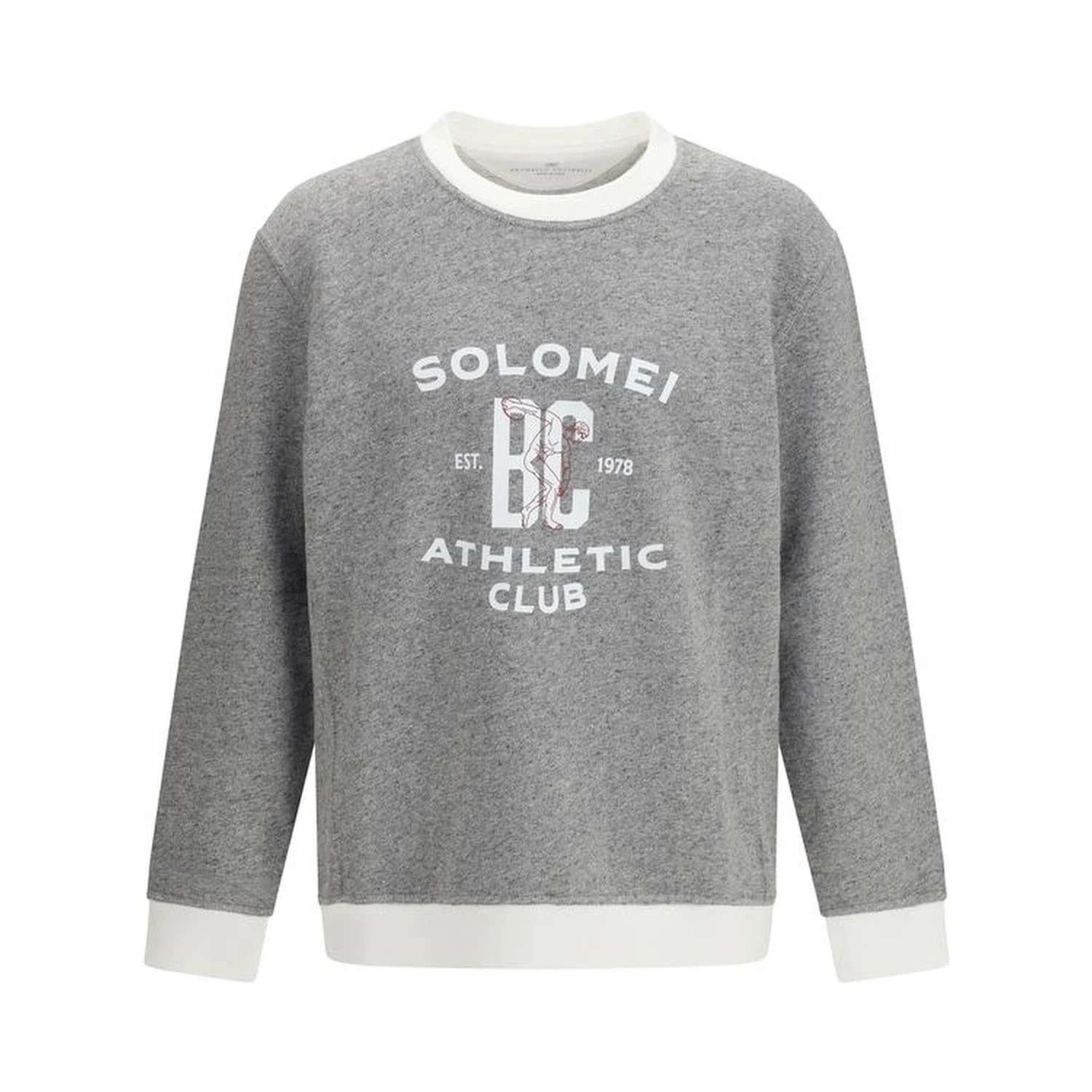 Gray Cotton Sweatshirt