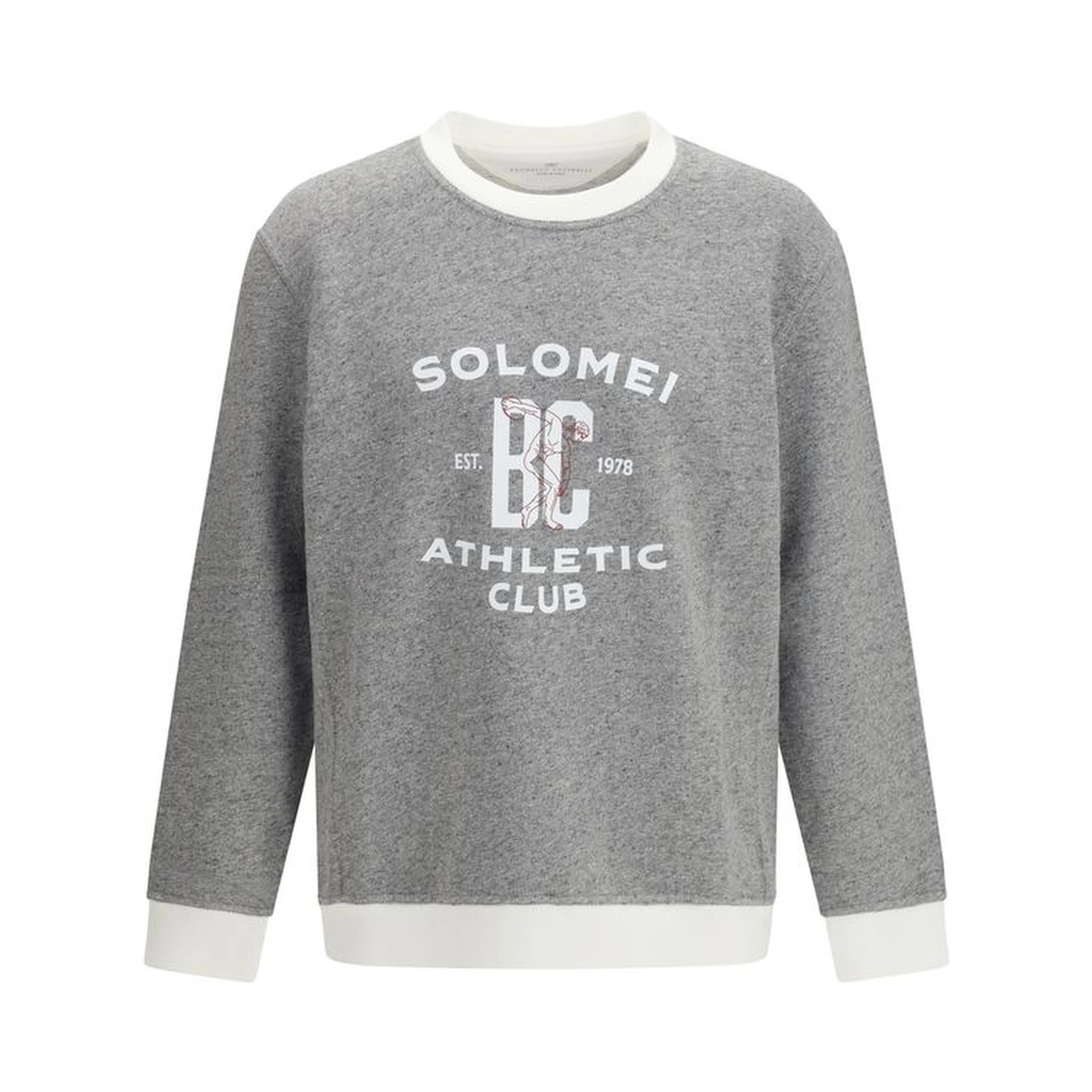 Gray Cotton Sweatshirt