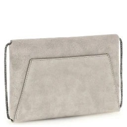 Gray Calf Leather Bos Taurus Shoulder Bag
