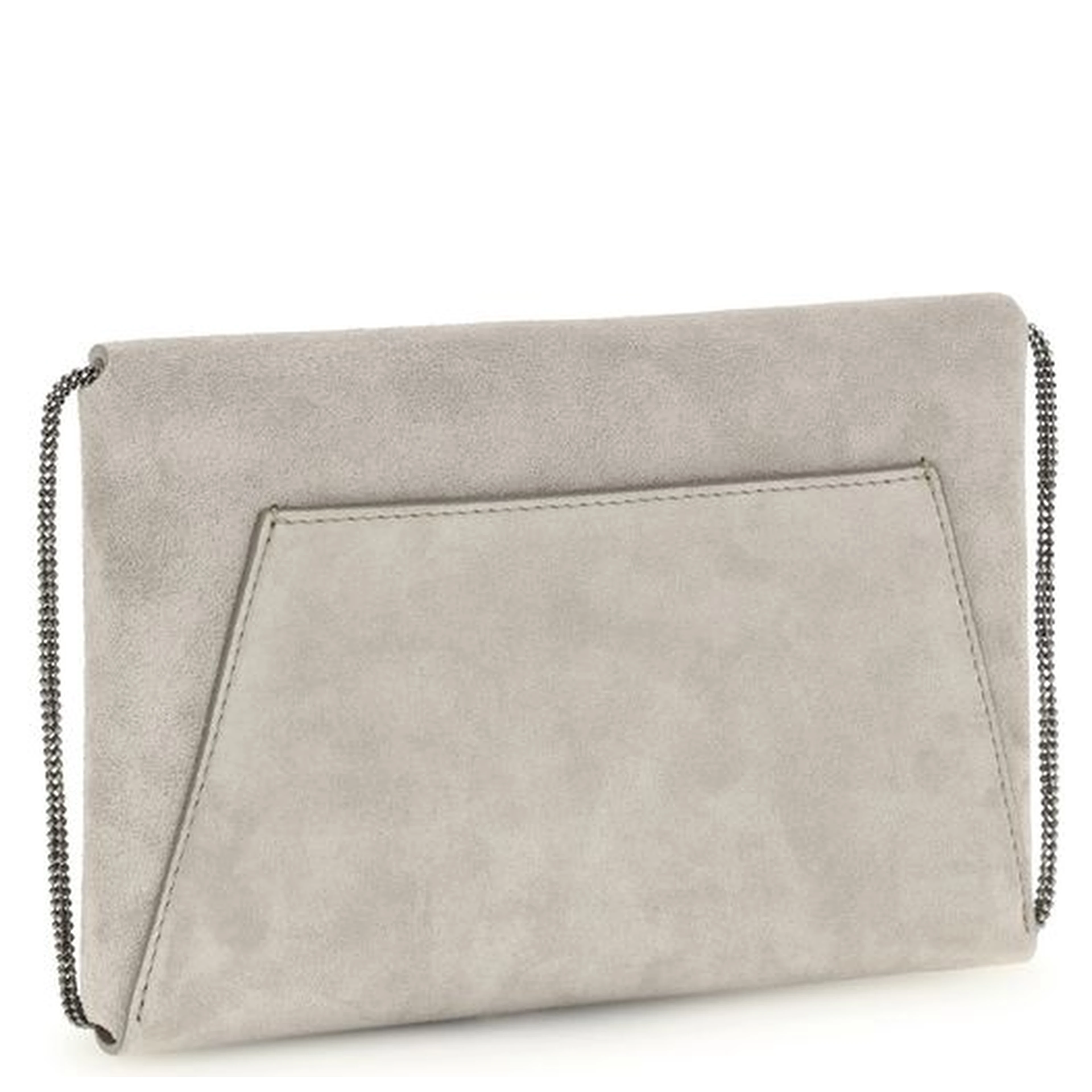Gray Calf Leather Bos Taurus Shoulder Bag