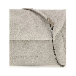 Gray Calf Leather Bos Taurus Shoulder Bag