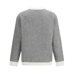 Gray Cotton Sweatshirt