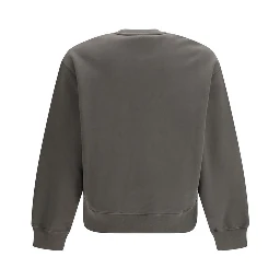 Brown Cotton Sweatshirt