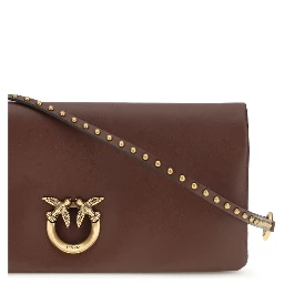 Bordeaux Calf Leather Bos Taurus Clutch Bag