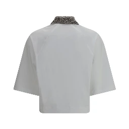 White Cotton Polo Shirt