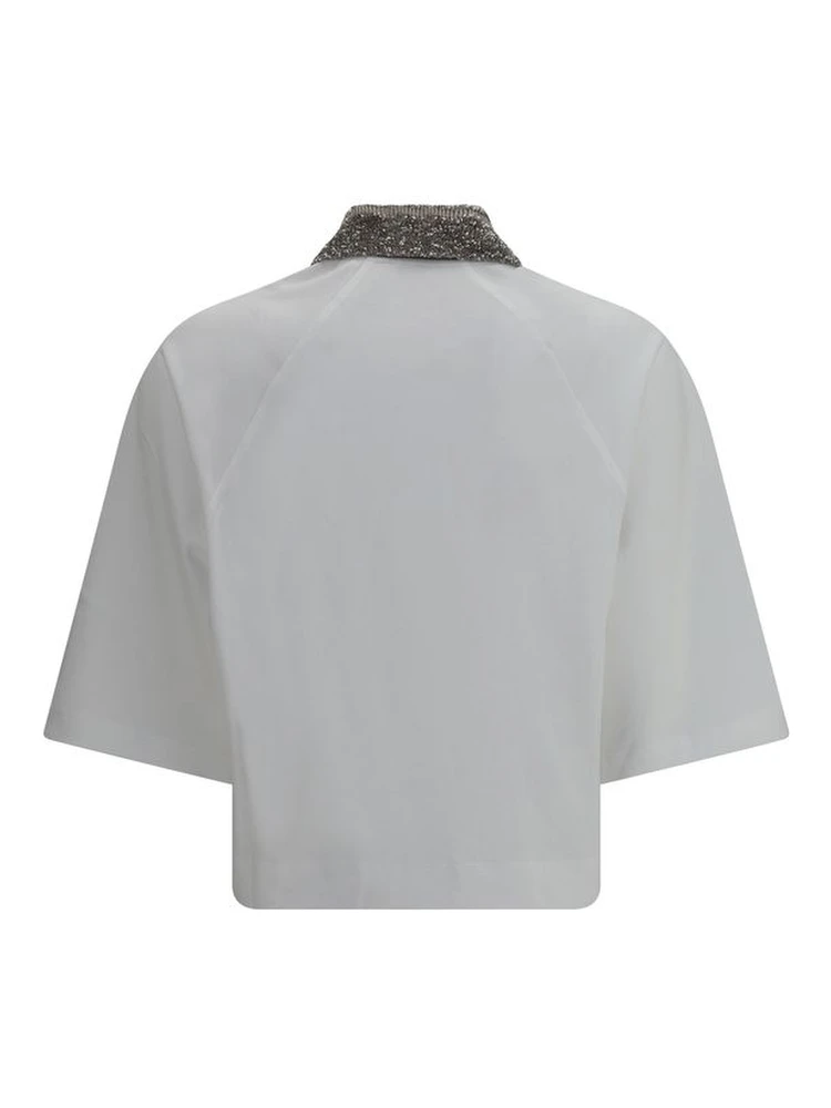 White Cotton Polo Shirt alternative