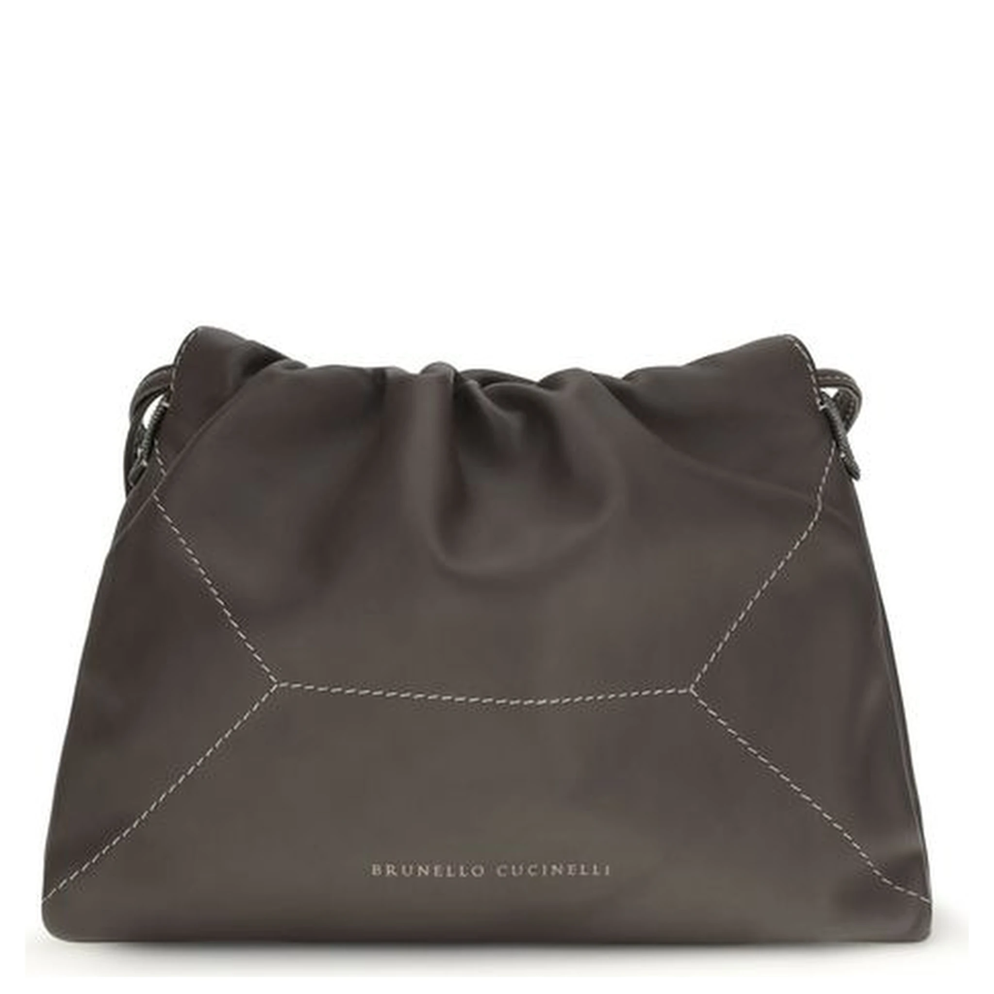 Brown Calf Leather Bos Taurus Shoulder Bag