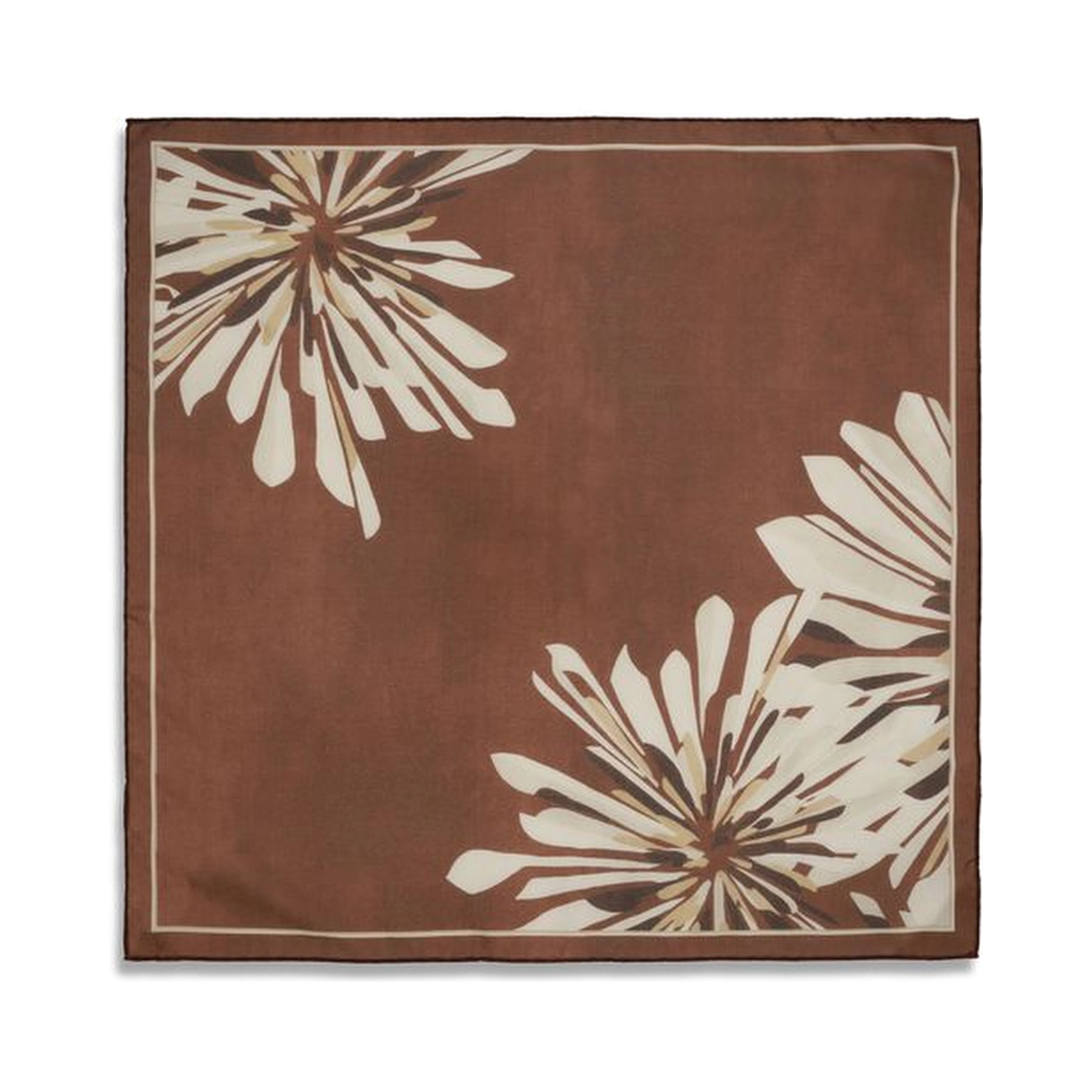 Bordeaux Silk Scarf