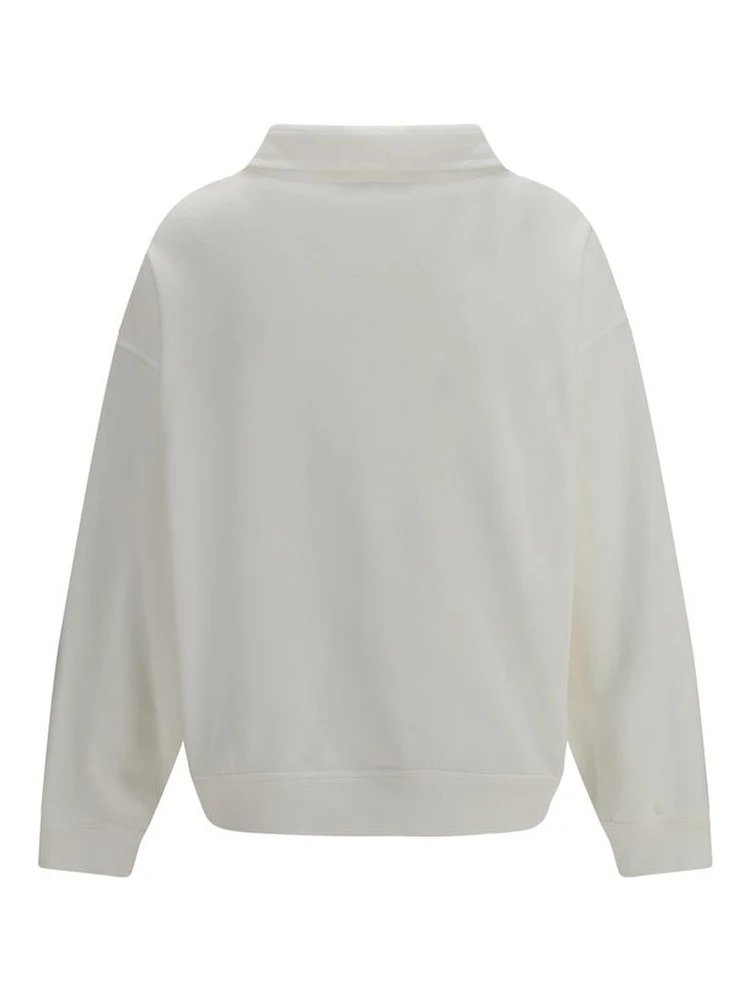 White Cotton Sweatshirt alternative