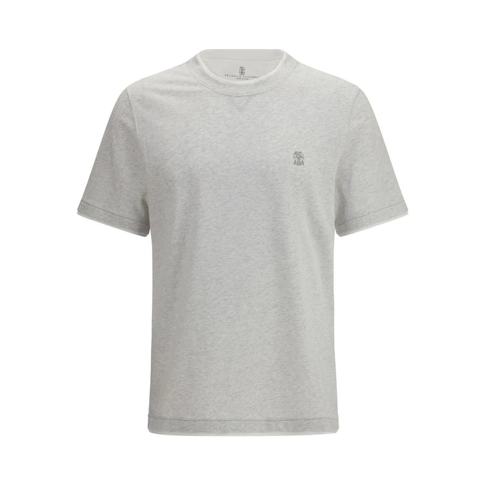 Gray Cotton T-Shirt