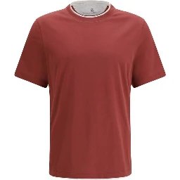 Bordeaux Cotton T-Shirt