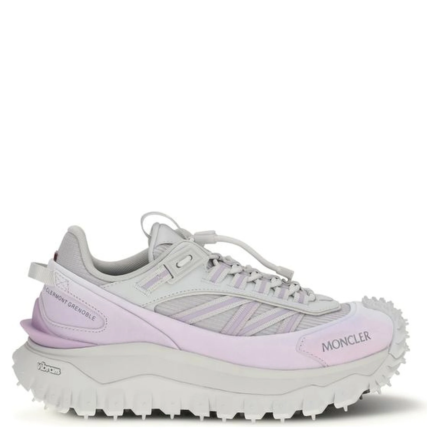 Purple Polyamide Athletic Sneakers